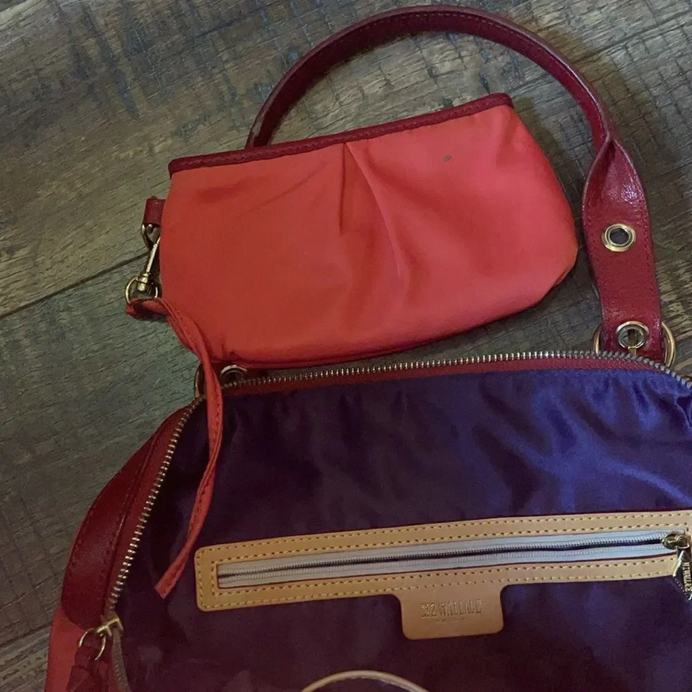 MZ Wallace Coral Shoulder Handbag